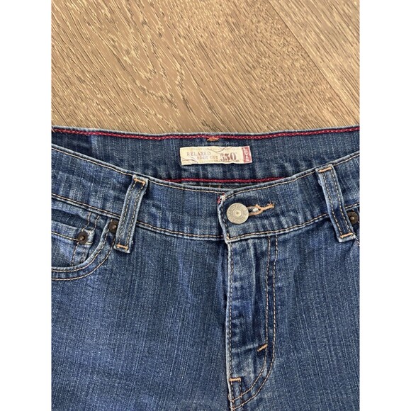 Women’s Levi’s Cut Off Shorts Denim Jean Medium Wash Size 6 - Picture 5 of 8